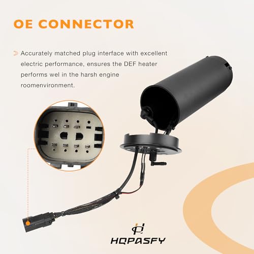 HQPASFY Calentador DEF de 6.7L, kit de calentador de depósito de líquido de escape diésel compatible con Ford F250, F350, F450, F550 Super Duty 2011-2016 Reemplaza# BC3Z5J225KA, BC3Z5J225L, 904372,
