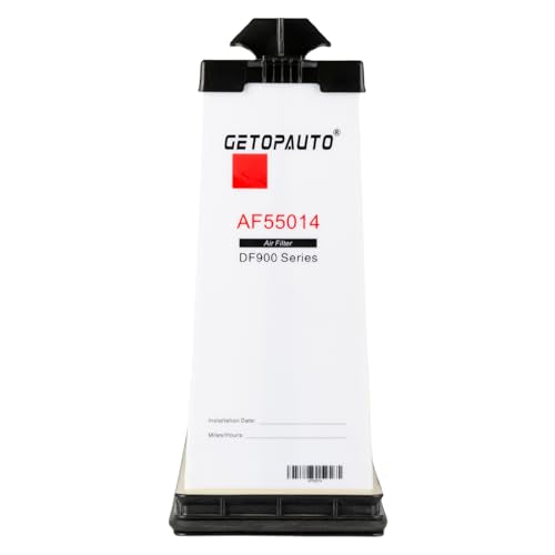 GETOPAUTO AF55014 AF55308 Filtro de aire apto para ractores, cosechadoras, ATV Reemplazar DBA5292, 2220358, 4812158062, 5261249, 86043053, AF55014