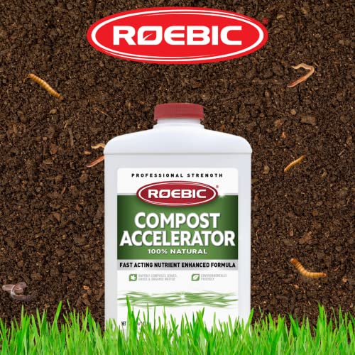 Roebic Acelerador de compost bacteriano CA-1: 2.5 libras, para un compostaje más rápido