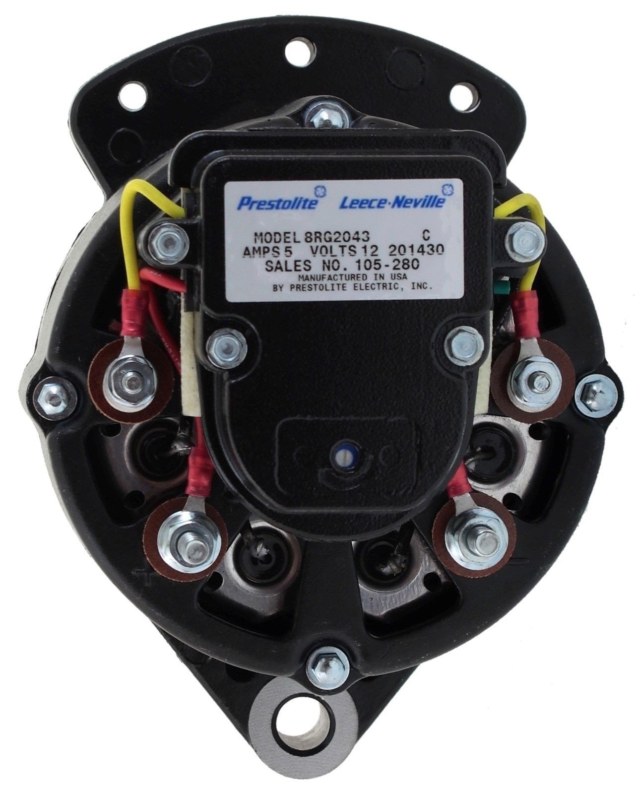 Alternador nuevo SAEJ1171 Certificado 8MR2401U Reemplaza 110-534 110567 Fabricado en EE. UU. GENERICO