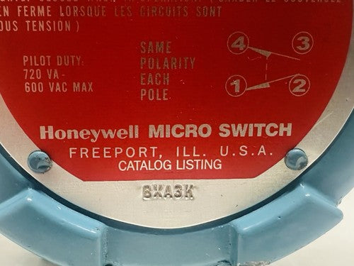 NUEVO interruptor de límite a prueba de explosiones Honeywell BXA3K