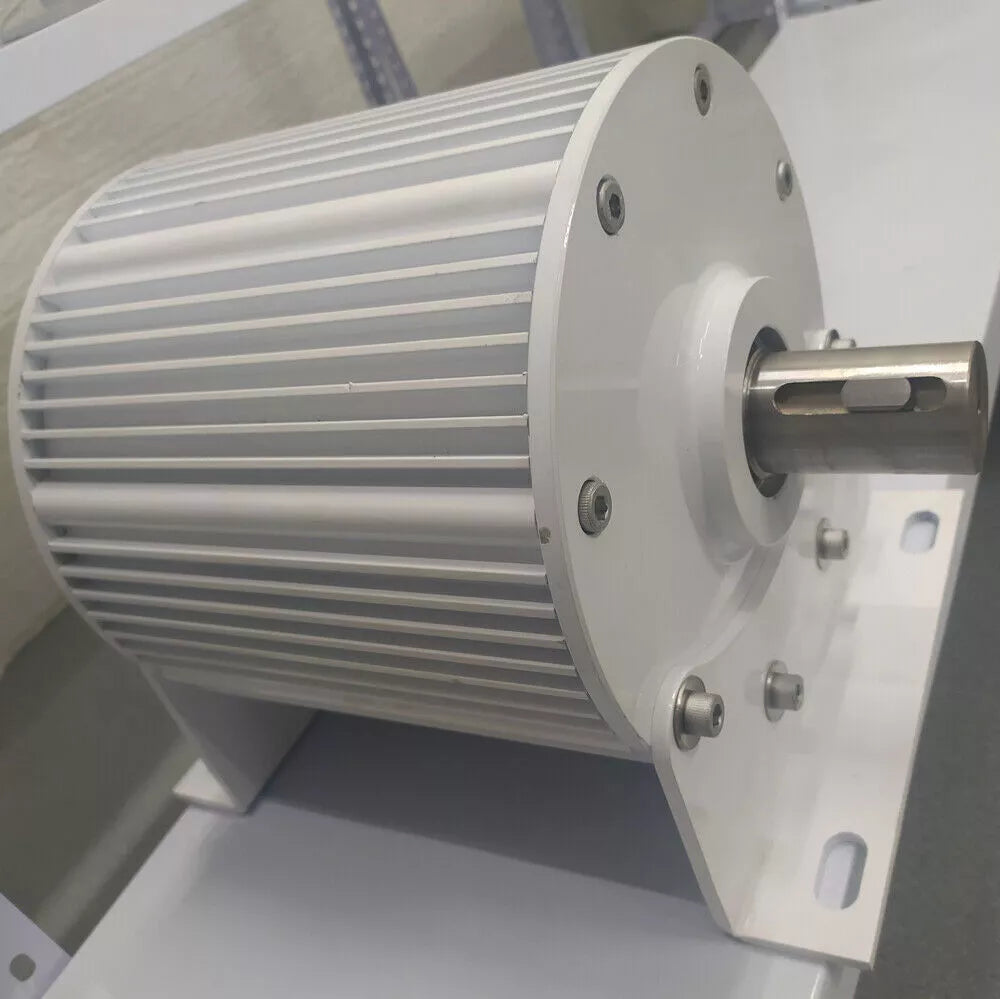 6000W 380V Permanent Magnet Generator Gearless 3 Phase Wind Turbine Alternators