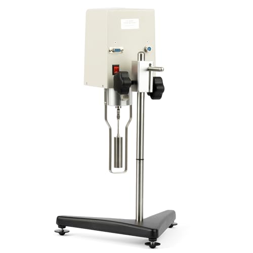 U.S.SOLID - Medidor de viscosidad rotativo con visualización LCD de 1 a 100.000 mPa con medición de temperatura y conector RS232. USS-DVT