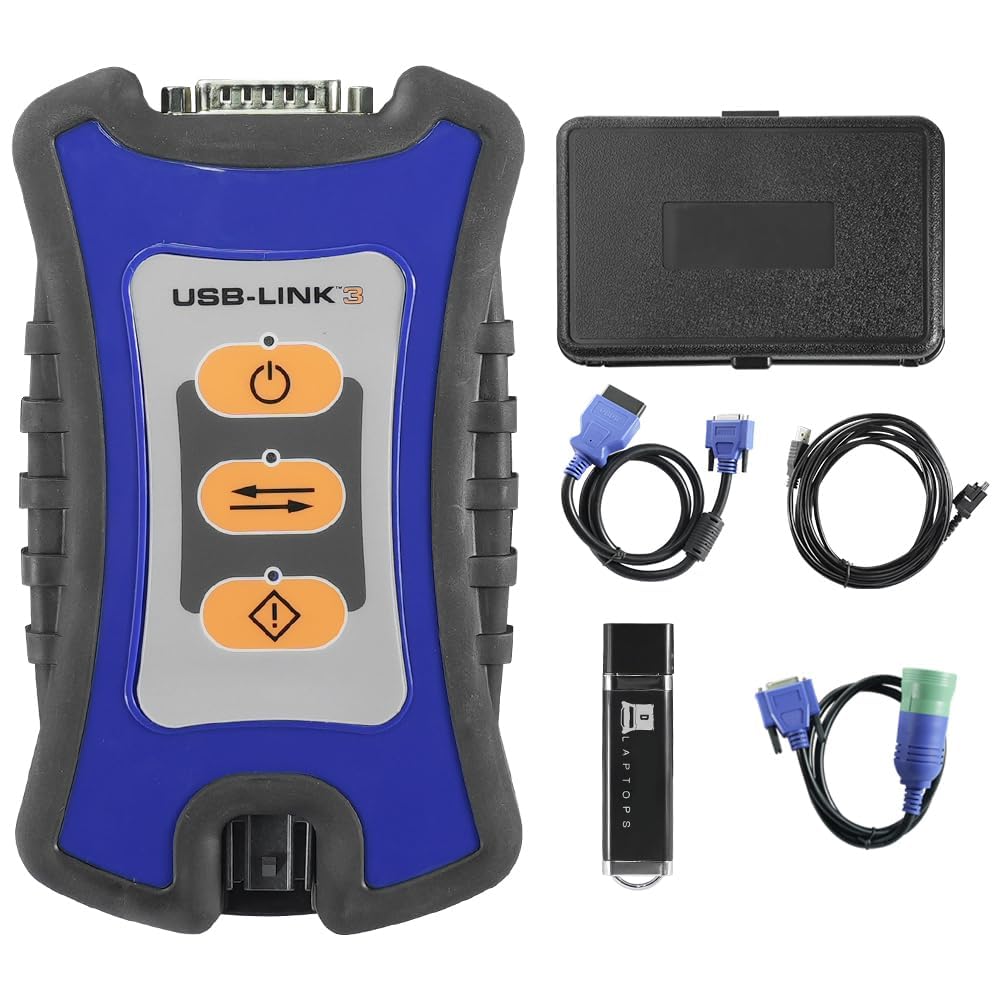 121052, USB Link 3 Edición inalámbrica con información de reparación y software de diagnóstico conexión Bluetooth, compatible con Nexi-q (funda de transporte incluida)