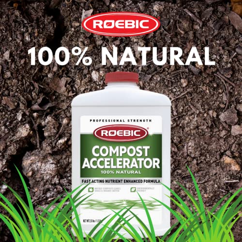 Roebic Acelerador de compost bacteriano CA-1: 2.5 libras, para un compostaje más rápido