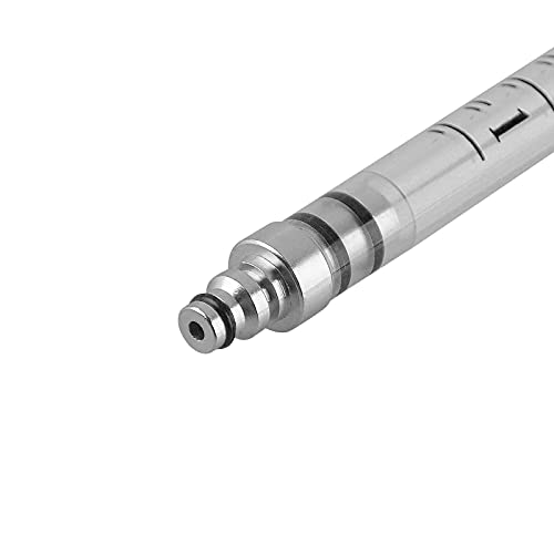 Sistema de diagnóstico diesel del medidor de flujo del inyector de 6 cilindros, kit de prueba de fugas de la herramienta de prueba del adaptador común del carril del cilindro