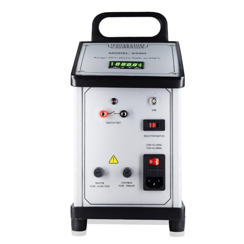 Ace Instruments Calibradores de temperatura de bloque seco AI-DBC junto con certificado de calibración