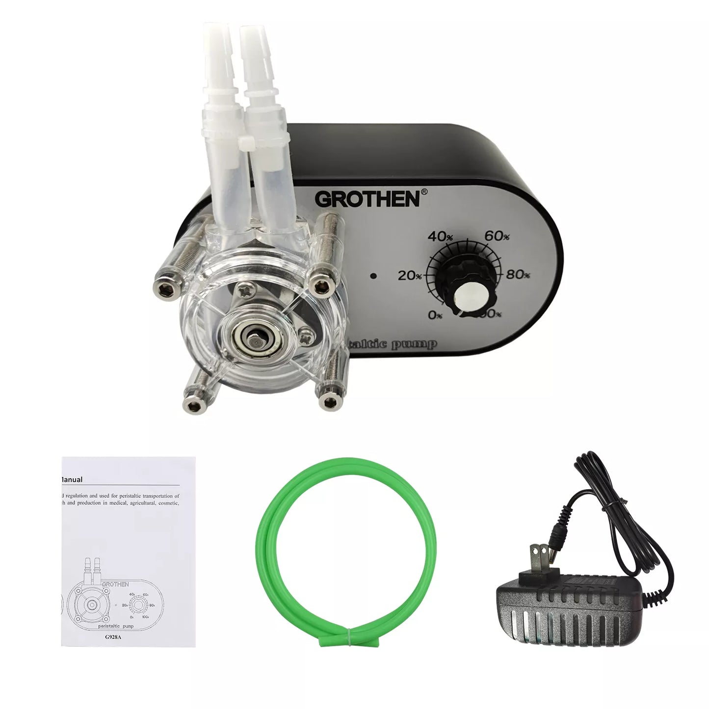 Bomba peristáltica GROTHEN G328A 114-500 ml/min ajustable de alto O1R0