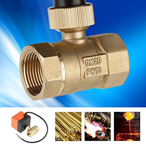 BRASS MOTORIZED BALL VALVE PRECISION STRUCTURE FOR AIR CONDITIONING PLUMBING SYSTEMS