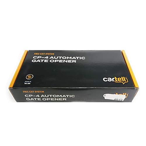 CP4 Cartell - Kit de sensor de vehículo, varita de salida de 100 pies, detector de vehículos de automóvil, liberación automática de puerta, dispositivo de salida libre