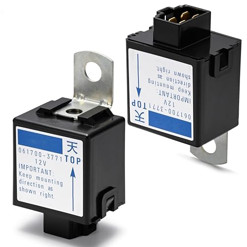 Relé de tiempo de arranque de 12 V 061700-3770, 061700-3771, 061700-3760, T0070-31410, pieza de camión de relé compatible con solenoide de parada Kubota B BX F FZ GF L M Series