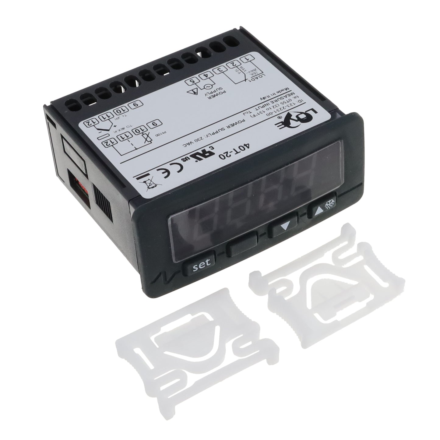 Dwyer 40T-20 40T Process, Temperature Controller (RTD, Type J, K) -200°C ~ 1300°C