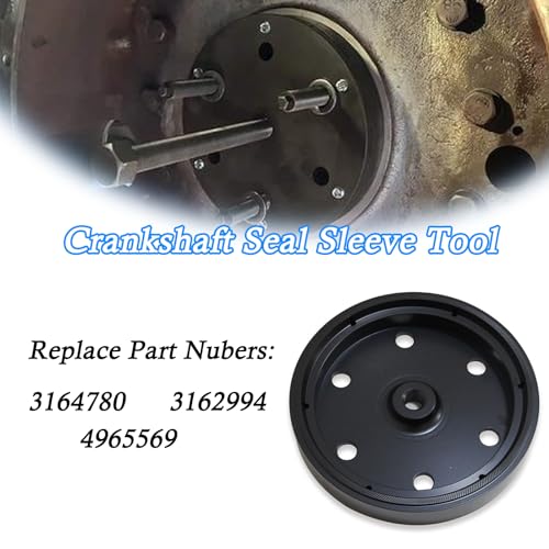 3164780 Kit de herramientas instalador y removedor de junta principal trasera del cigüeñal y manga de desgaste para Cummins ISX QSX ISX15 ISX12 OEM #3162994 4965569