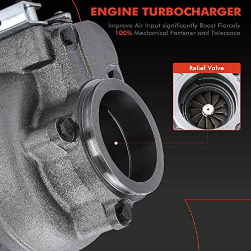 A-Premium Kit completo turbocompresor turbo compatible con Komatsu PC300-7, PC300LC-7 y varios camiones con motor 6CT 6CTAA 8.3L 221KW 2005, camión con motor 6CTA, 8.3L Euro-2 1995