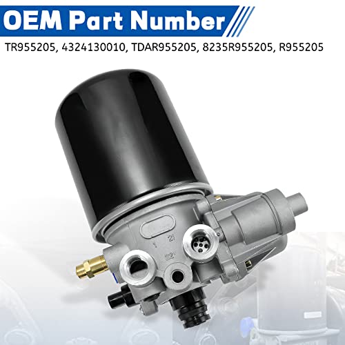 Conjunto de secador de aire para Meritor Wabco System Saver 1200 Series 12V R955205 4324130010