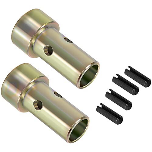 Juego de bujes adaptadores de enganche rápido para tractor de 3 puntos de categoría II, 2 pares