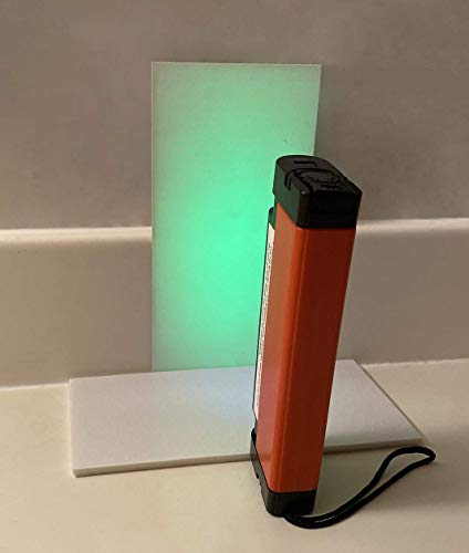 Lámpara UV 254nm/365nm 4W portátil UVC/UVA de onda corta Longwave Lab Baterías incluidas AI-0UV19