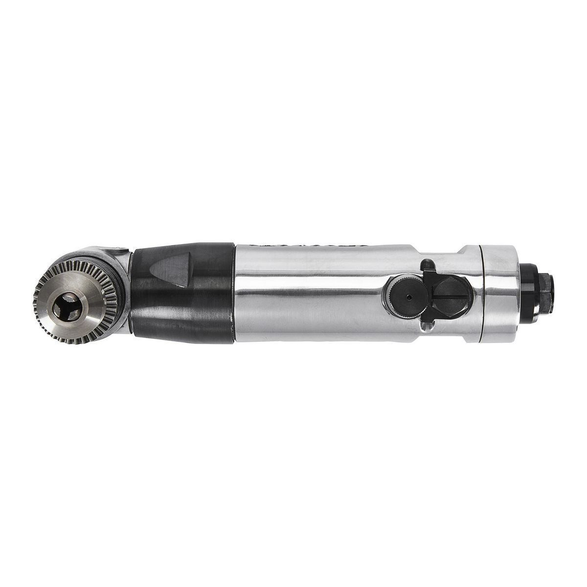 Taladro neumático de 3/8" con motor de aire y ángulo de 90 grados.