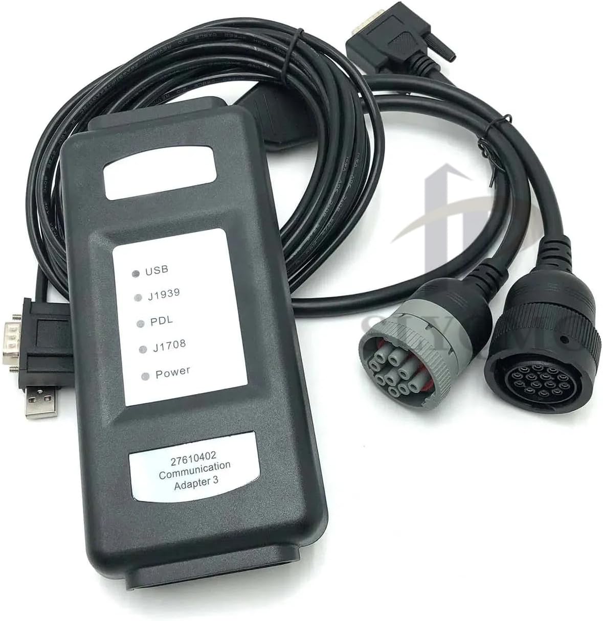 for Perkins Excavator Truck Boat EST Diagnostic Tester 27610402 27610401 Communication Adapter 3EST Diagnostic Tool Scanner with Software 2021B (Standard Edition)
