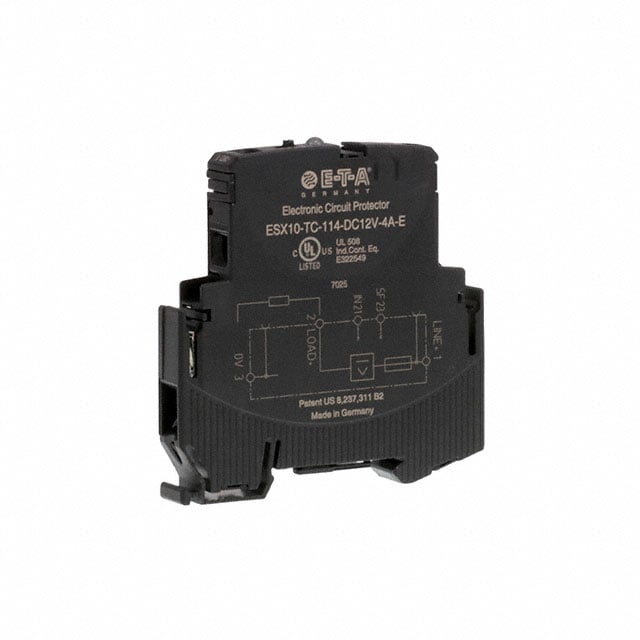 Weidmüller 7940100376 ESX10-TC Riel DIN Estado sólido 4A