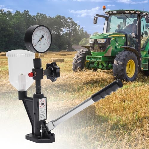 Kit de probador de inyector CR-C Common Rail, máquina de prueba de inyector diesel multifunción de 600 bar 8000PSI + boquilla de combustible S60H para diesel 6190/6200/6170 (stock de EE. UU.)