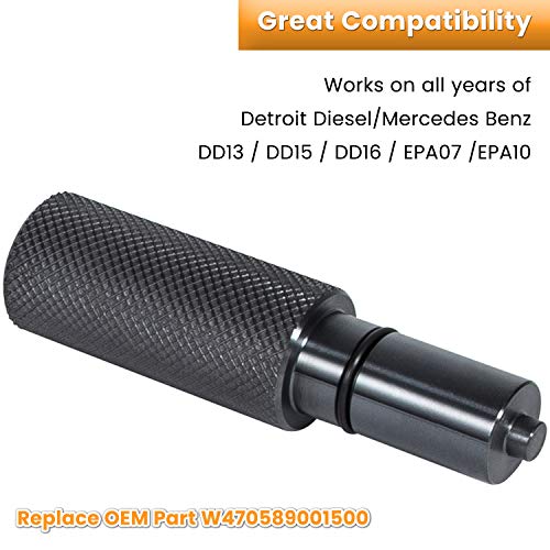 Para Detroit Diesel DD15 Motor Árbol de levas Herramienta de sincronización TDC Localización Pin Herramienta de ajuste de freno Herramienta Barring Línea de combustible Socket J-47487 J-48630