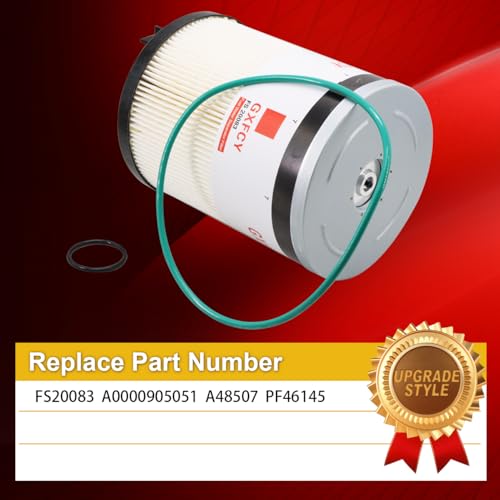 FS20083 Filtro separador de agua de combustible para reemplazar A0000905051 A48507 PF46145 compatible con motores diésel ISX DD13 DD15 DD16 Detroit