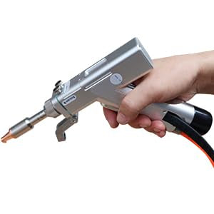 Triumph 1500W 4 en 1 Máquina de soldadura láser de fibra integrada de limpieza removedor de óxido 220V Máquina soldadora láser de mano monofásica con cable de alimentación 32.8 ft (1500, vatios) (1500, vatios) TR-FLW-1500W