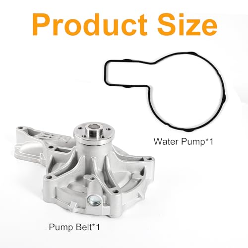 Bomba de agua apta para Volvo VN VNL VHD D9 D11 D13 D16 B9L FH ENG VE16 FH ENG VE13 y MACK MP8 Engine TKB 70.030 Reemplazar 85124623 85109694 20538845 9777777705