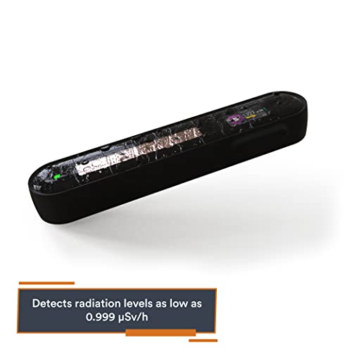 MIRA Safety - Dosímetro portátil Geiger-2 actualizado | Detector de radiación nuclear digital, compacto, profesional, contador Geiger-Counter | Detección de dosímetro personal Probador de rayos X beta