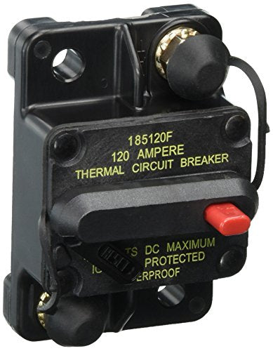 Bussmann BP/CB185-120 - Disyuntor de montaje empotrado tipo III (3) impermeables (120 amperios), 1 paquete