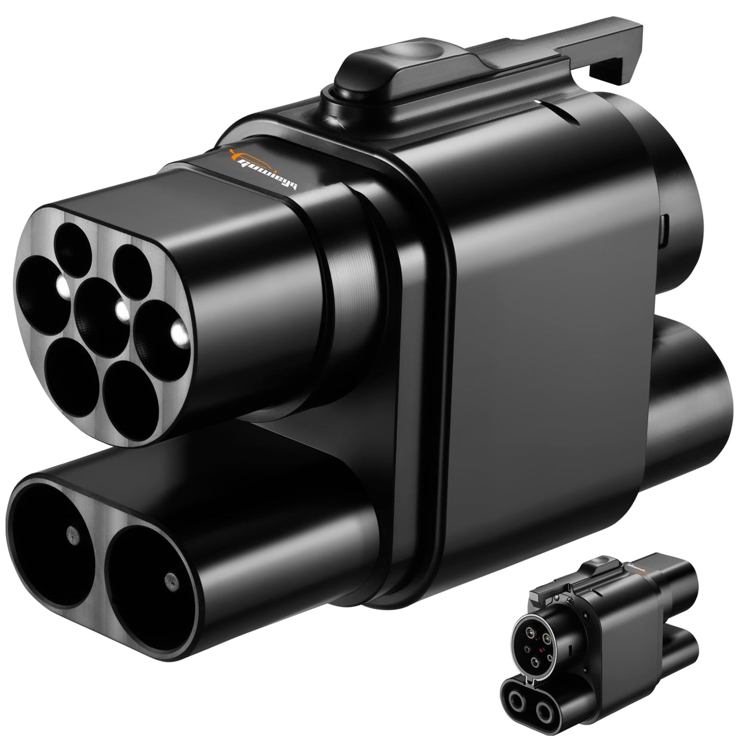 Adaptador CCS2 a CCS1 Adaptador EV Cargador Adpater, DC 1000V 250A CCS2 a CCS1 Enchufe Adaptador de Carga de Coche Conector de Cargador EV