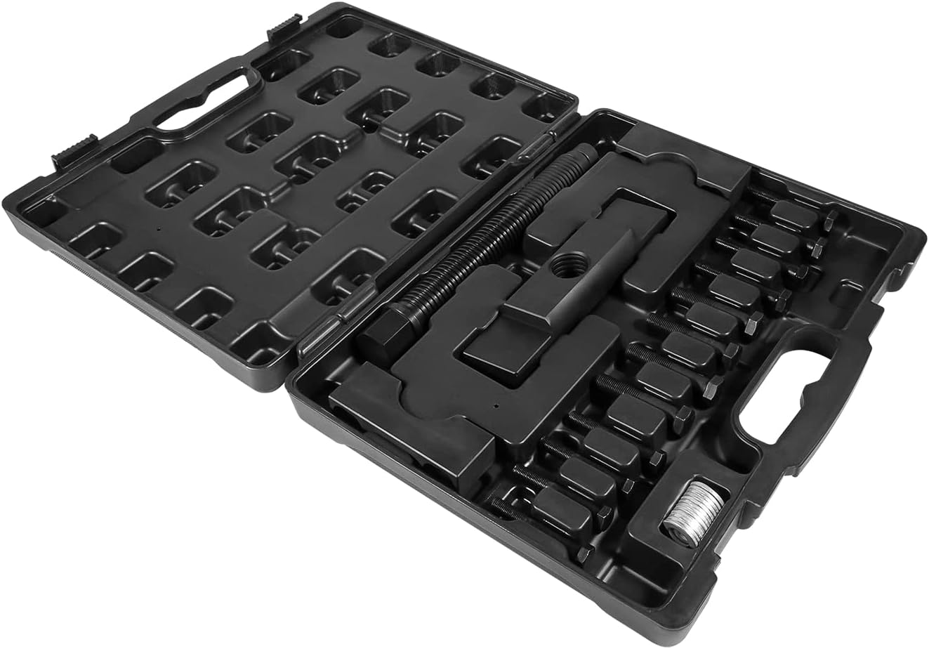 Bonbo Kit de extractor de yugo de servicio pesado alternativo 10803 Kit de herramientas para quitar yugo semircamión, uso para camiones comerciales, para Spicer & Meritor 1610 1710 1760 1810 Series