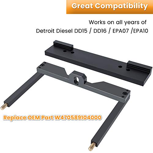 Para Detroit Diesel DD15 Motor Árbol de levas Herramienta de sincronización TDC Localización Pin Herramienta de ajuste de freno Herramienta Barring Línea de combustible Socket J-47487 J-48630