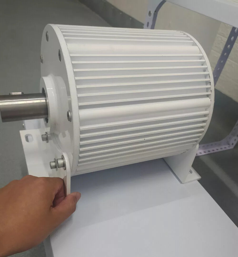 6000W 380V Permanent Magnet Generator Gearless 3 Phase Wind Turbine Alternators