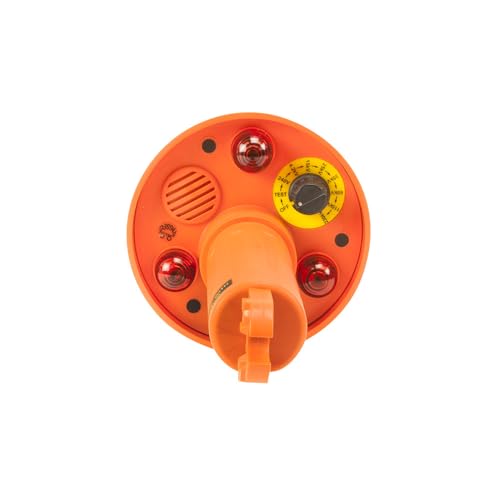 Klein Tools HVNCVT-2 - Probador de voltaje sin contacto, para conductores aéreos, fallas de cable, 7 rangos de sensibilidad, señales audibles y visuales, resistente al agua
