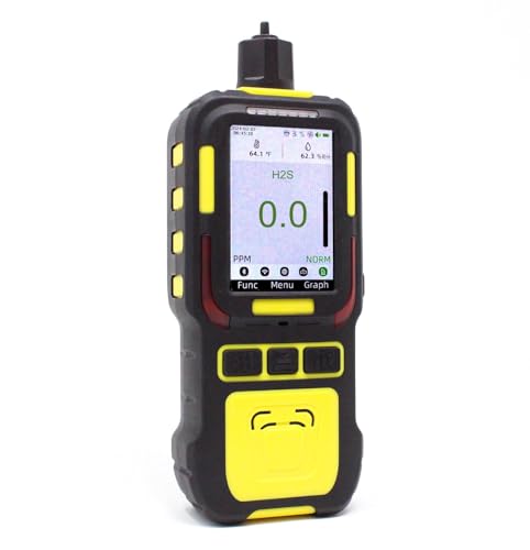 Analizador de registrador de datos de sulfuro de hidrógeno H2S | Calibración trazable NIST de EE. UU FD-600M-H2S