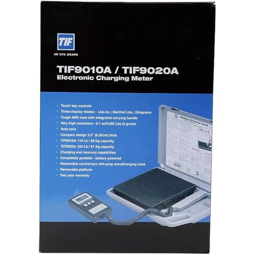 Báscula electrónica refrigerante de carga/recuperación Robinair TIF9010 A Slimline