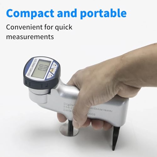Probador de dureza 934‑1S Barcol Impresor Digital Probador de dureza portátil Durómetro tipo sangría para aleación de aluminio Cobre