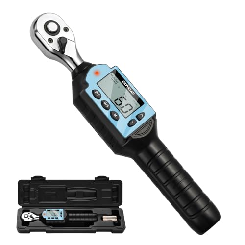 GOYOJO 2024 - Llave dinamométrica digital de 3/8 pulgadas, alta precisión, multiaplicación, ideal para automoción, motocicleta, bicicleta, bricolaje y reparación del hogar, duradera, precisa, fácil de