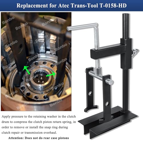 Bonbo T-0158 - Herramienta de transmisión universal de resorte de tambor de embrague de acero resistente