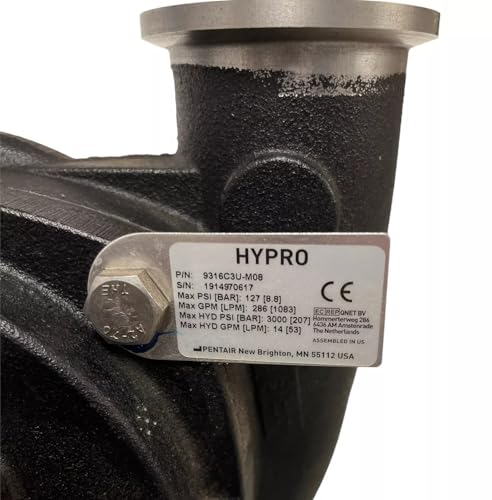 Hypro Bomba centrífuga hidráulica de hierro fundido ForceField, 286 GPM - 9316C3U-M08