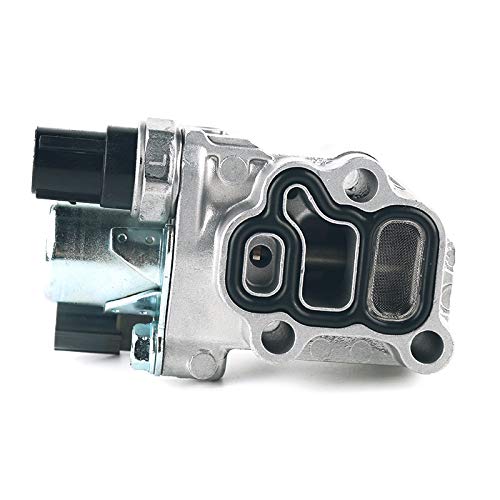 15810-RAA-A03 VTEC Válvula de bobina solenoide con interruptor de presión de aceite y junta – Compatible con Honda Accord, CR-V, Element, Civic Si, Acura RSX – Reemplaza 15810-PNE-G01 15810-PPA-A01 15810-RAA-A01
