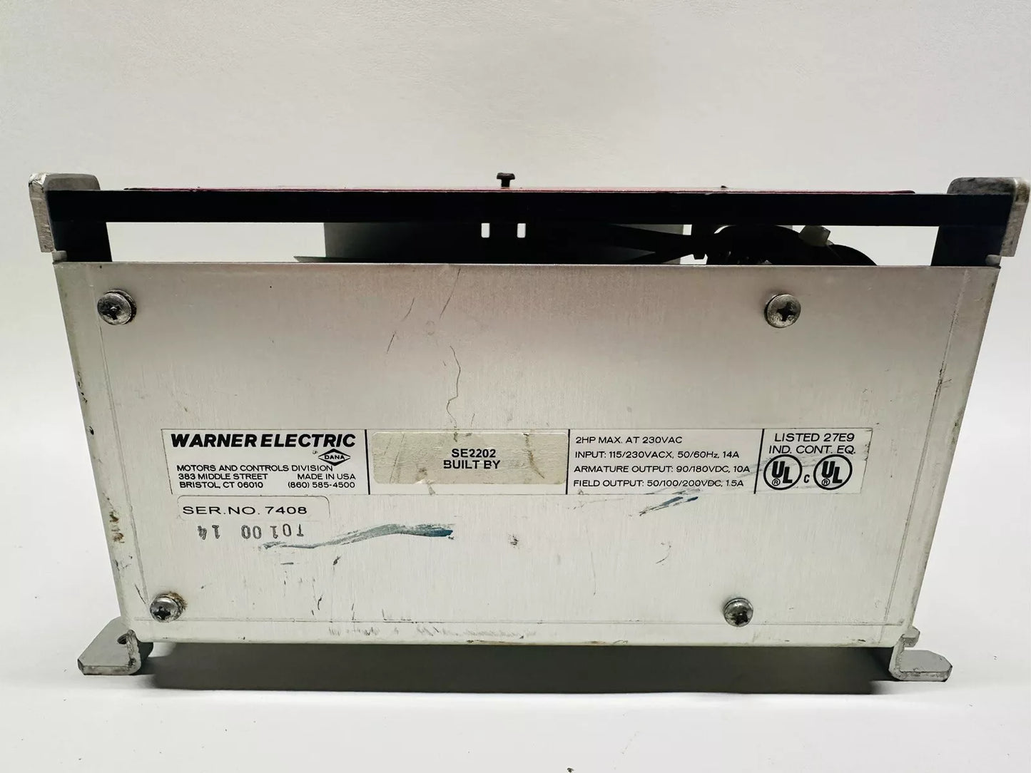 Warner Electric SECO SE 2000 DC Drive