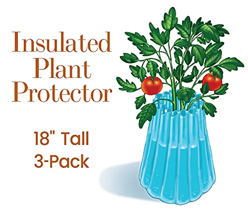 Dalen Gardeneer Season Starter - Protector de plantas aislado para la temporada temprana - Protector contra heladas para clima frío - Forma de relleno fácil para una siembra óptima - 18 x 17 pulgadas