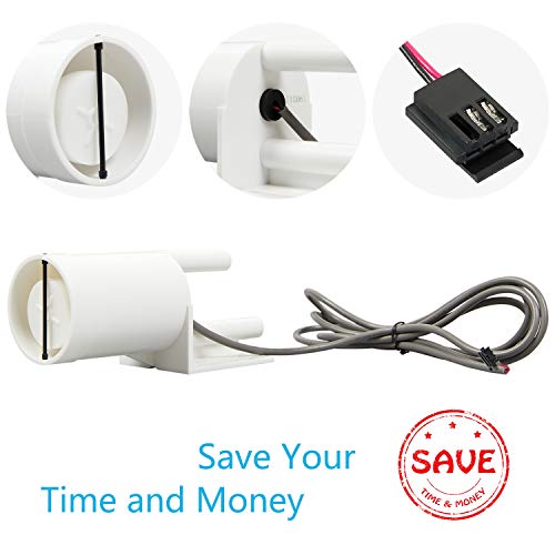 4A3624-03 - Interruptor de flotador de repuesto para máquinas de hielo Hoshizaki por Rayhoor - Sustituye a 4A3624-01 4A362401 4A3624-02 4A362402 4A3624-03 4A362403 43353535-035-03 4433333353501
