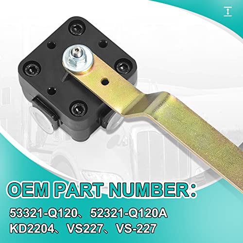 - Kit de válvula de control de altura de nivelación estándar de aire KD2204 de repuesto para suspensión neumática de camión Neway VS-227 53321-Q120 KD2204