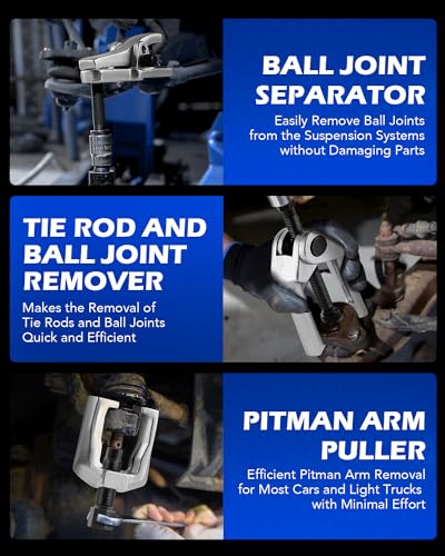 Orion Motor Tech Juego de Herramientas para Extracción de Rótulas (5 Unidades)