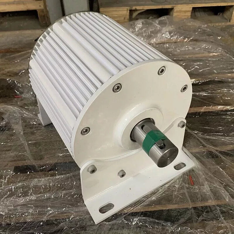 6000W 380V Permanent Magnet Generator Gearless 3 Phase Wind Turbine Alternators