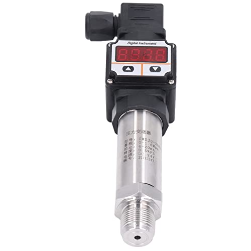 Sensor de presión digital, transmisor de presión, transductor de pantalla digital 0-1.6Mpa 0.5% FS, 4‑20mA, presión y vacío